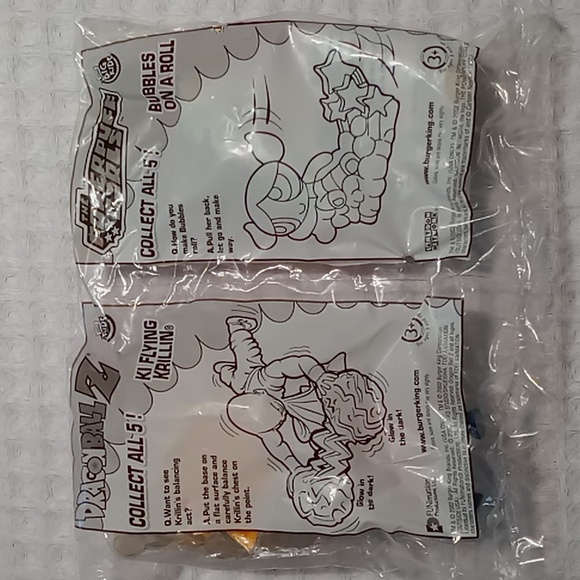 Vintage Burger King 2002 Powerpuff Girls/DragonBall Z Complete Set of 5 each (10 - Picture 6 of 10